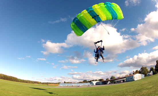 Come to Upstate NY to go Skydiving