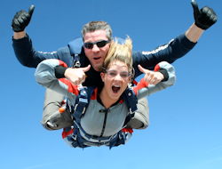 Tandem Skydiving